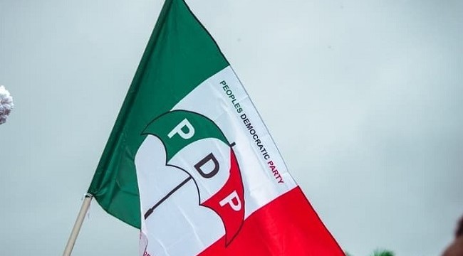 PDP flag. X/@officialKolaO
