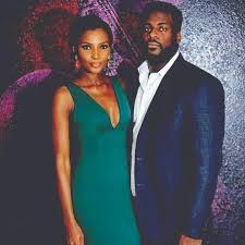 Agbani Darego and her husband, Ishaya Danjuma,