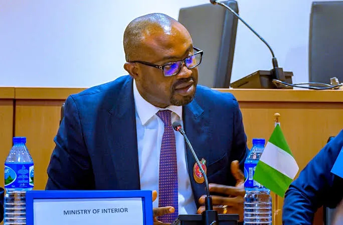 The Minister of Interior, Dr Olubunmi Tunji-Ojo,