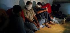 kidnapped victims in captivity