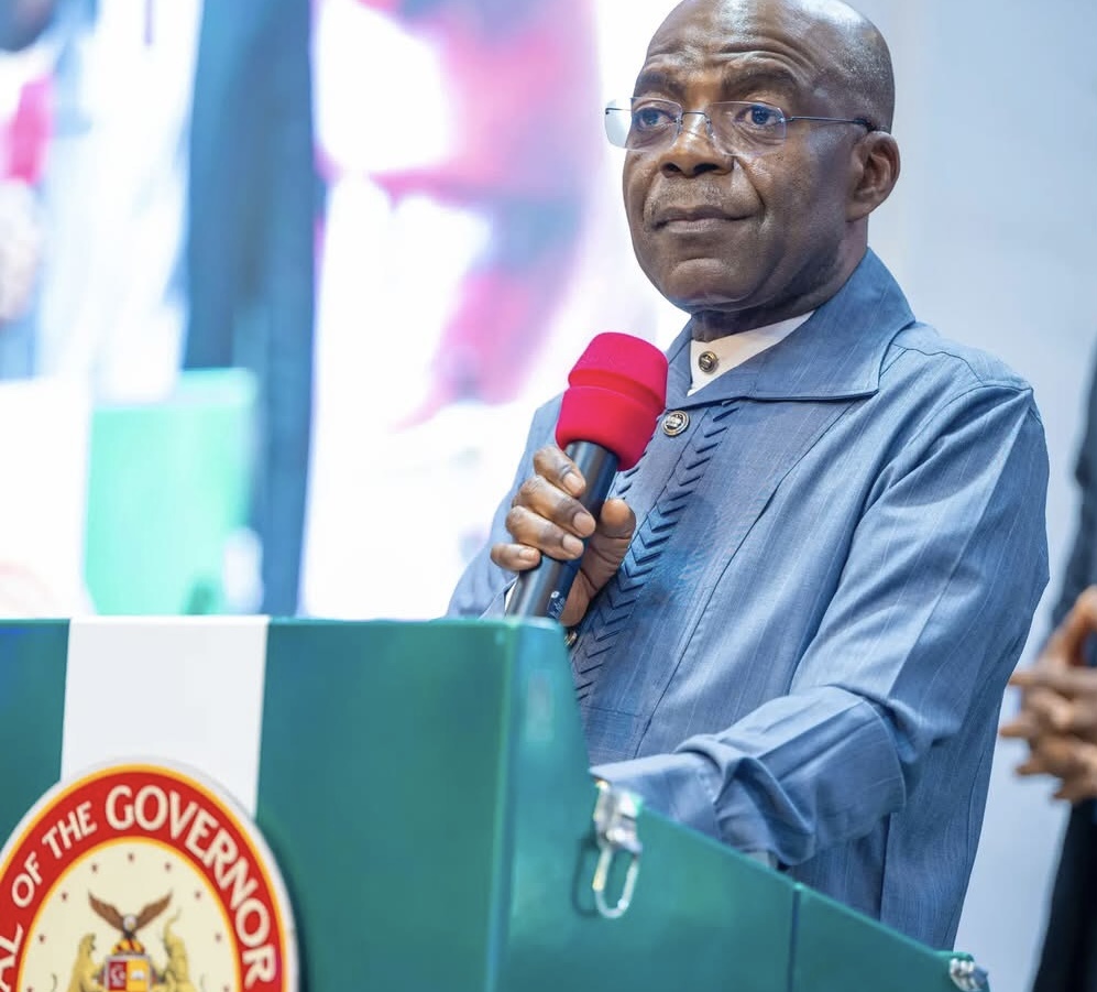 Abia State Governor, Alex Otti… Photo Credit: Abia State House