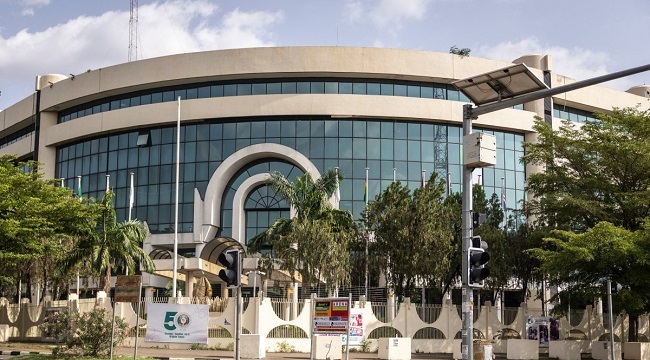 A general view of Economic Community of West African States (ECOWAS) headquarters in Abuja,