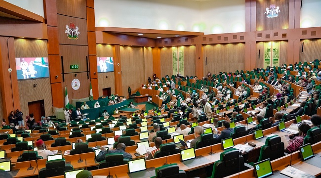 House of Reps. Facebook: House of Representatives, Federal Republic of Nigeria