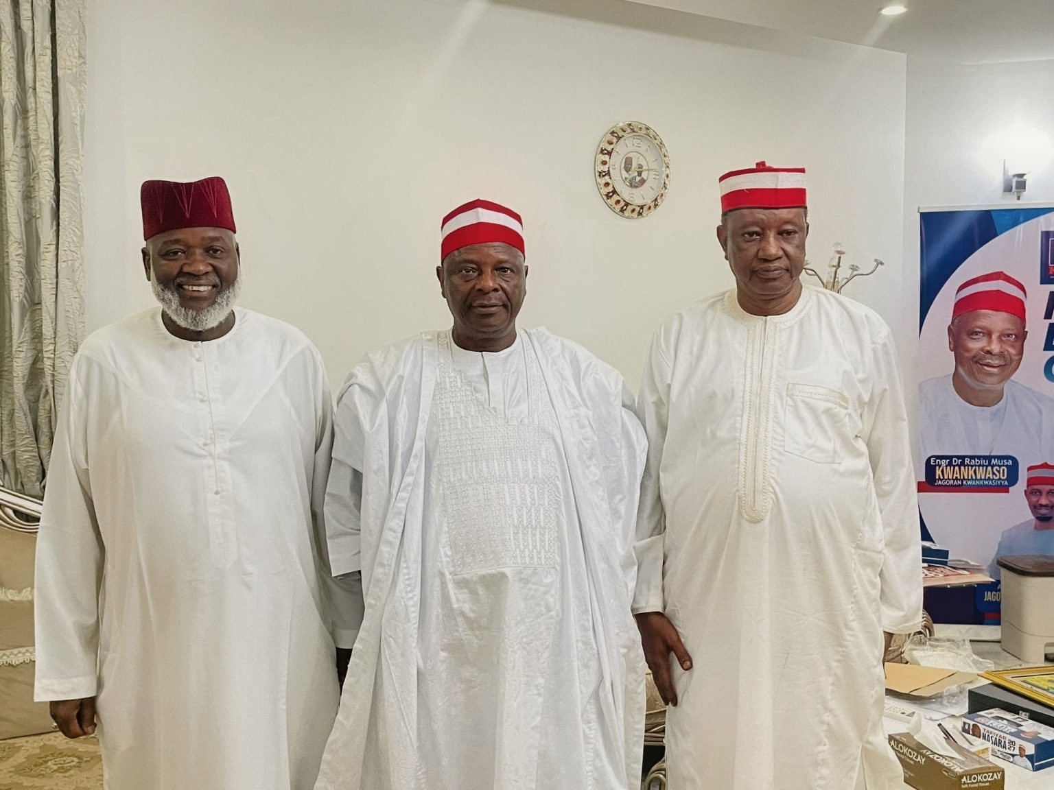 Kwankwaso-Unveils-Gwarzo-as-governorship-candidate-Gawuna-for-senate.