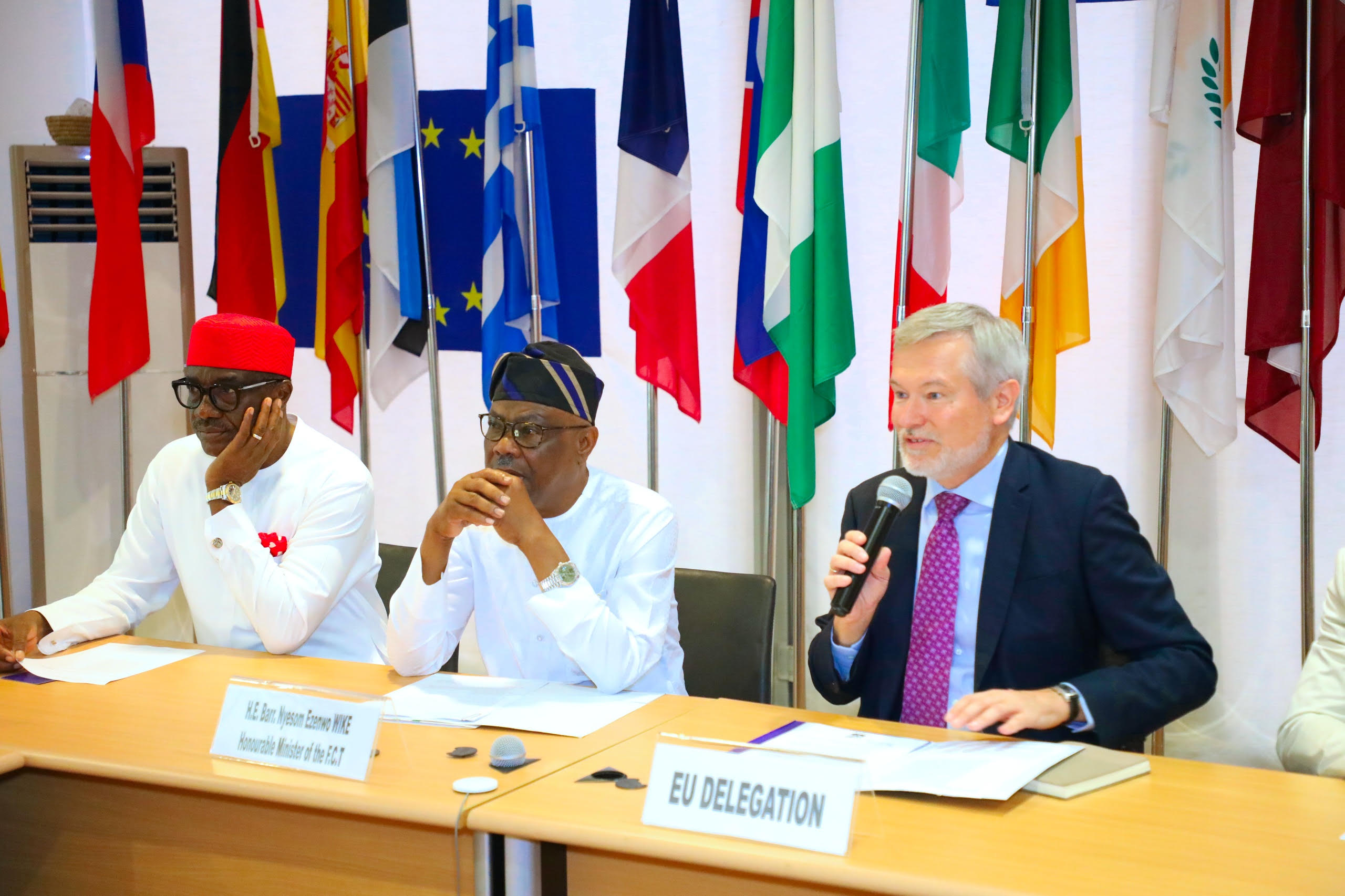 Nyesom Wike, FCT investment, EU Nigeria partnership, Abuja real estate, agriculture investment Nigeria, Internally Generated Revenue FCT, Nigeria foreign investment, Abuja infrastructure development, Renewed Hope Agenda, Lagos Abuja economy