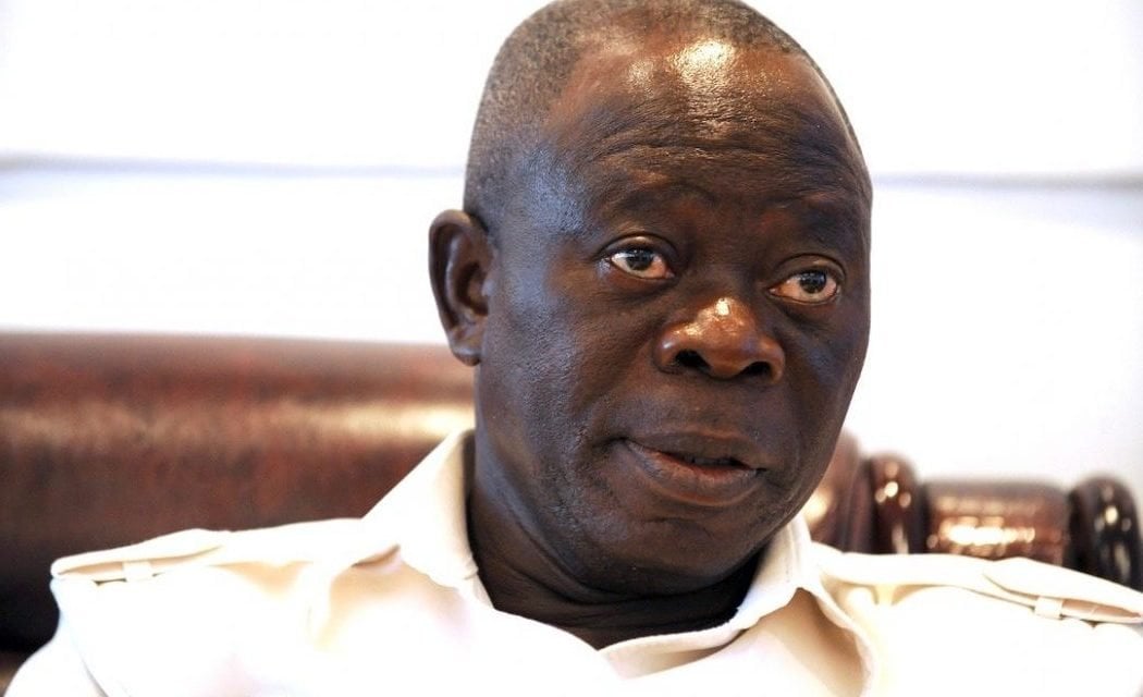 Federal Lawmaker Representing Edo North Senatorial District, Adams Oshiomhole
