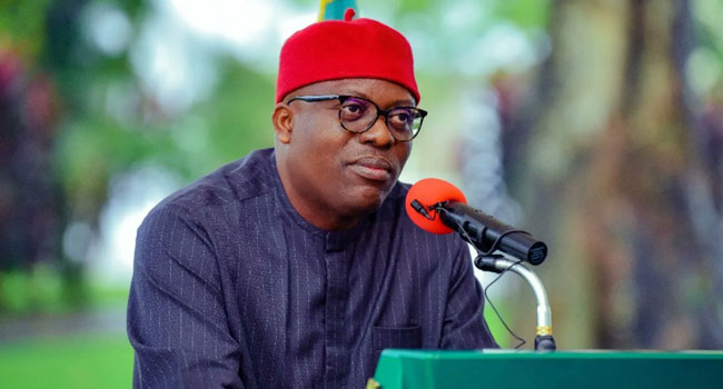 Governor of Rivers State, Siminalayi Fubara. Credit: X/@SimFubaraKSC