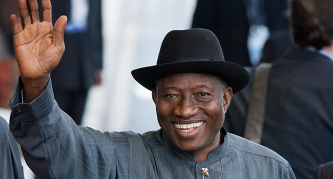 File photo: Former President Goodluck Jonathan.