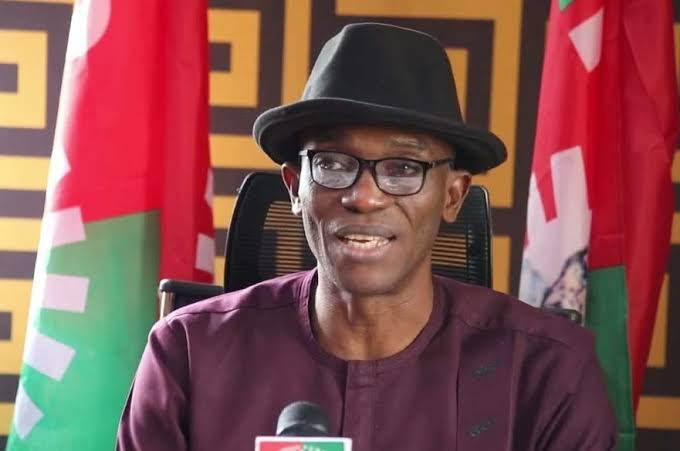 File photo: Ex-National Chairman of the Labour Party, Julius Abure.