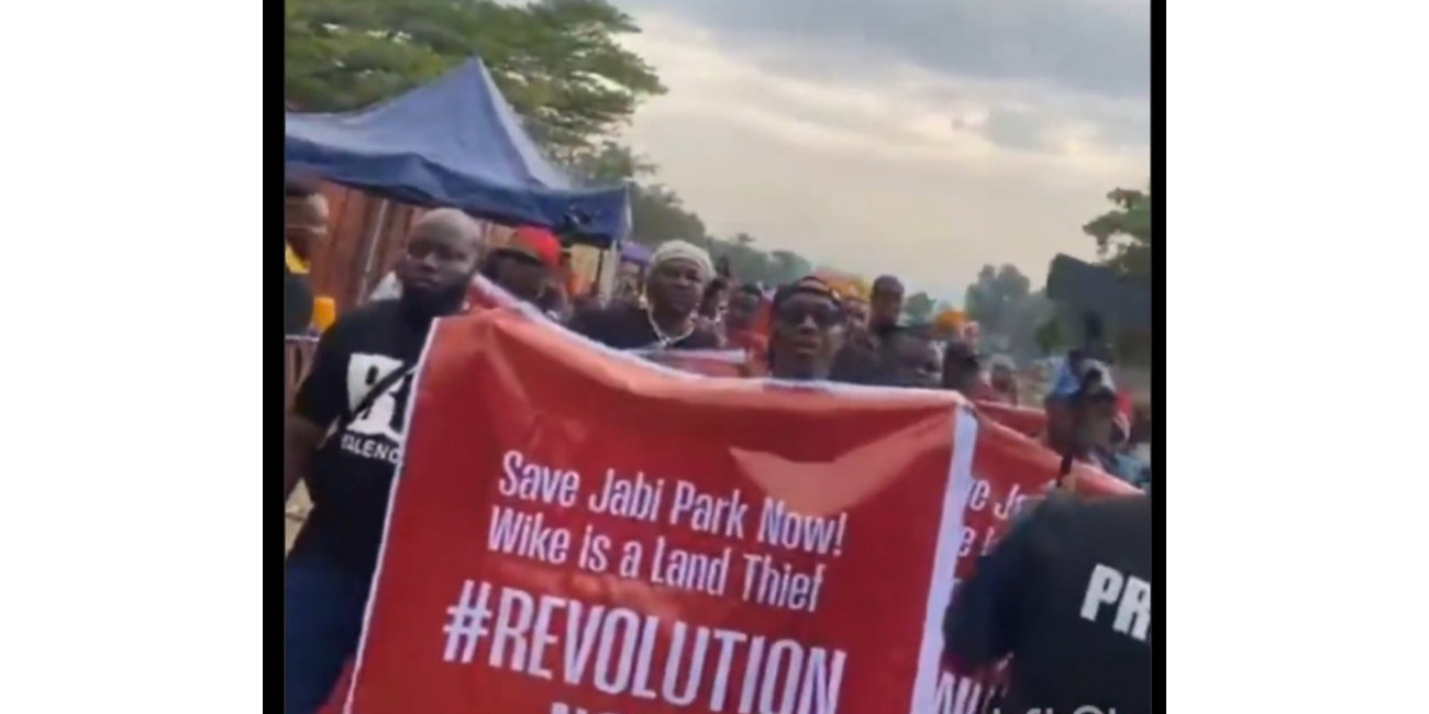 save Jabi land protest, Abuja, Sartuday