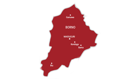 : Map of Borno State