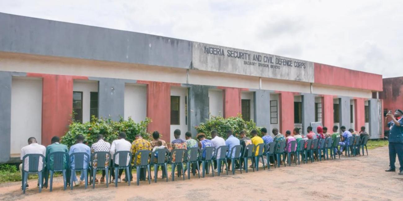 NSCDC Busts Illegal Detention Camp In Lagos, Rescues 24 Victims, Arrests Four Foreigners