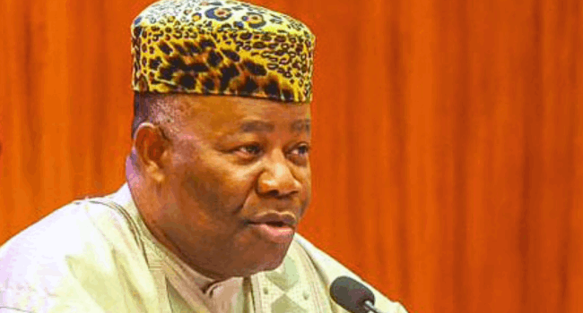 Senate President Godswill Akpabio