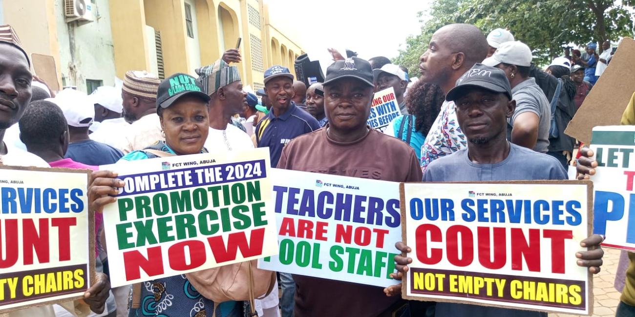 Abuja-Teachers-protest-Monday-7th-July-2026.
