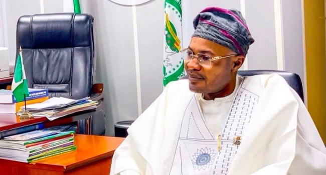 Adeniyi Adeyemi paraded himself as the DG of the PFIPC. Photo: X@BayoOnanuga.