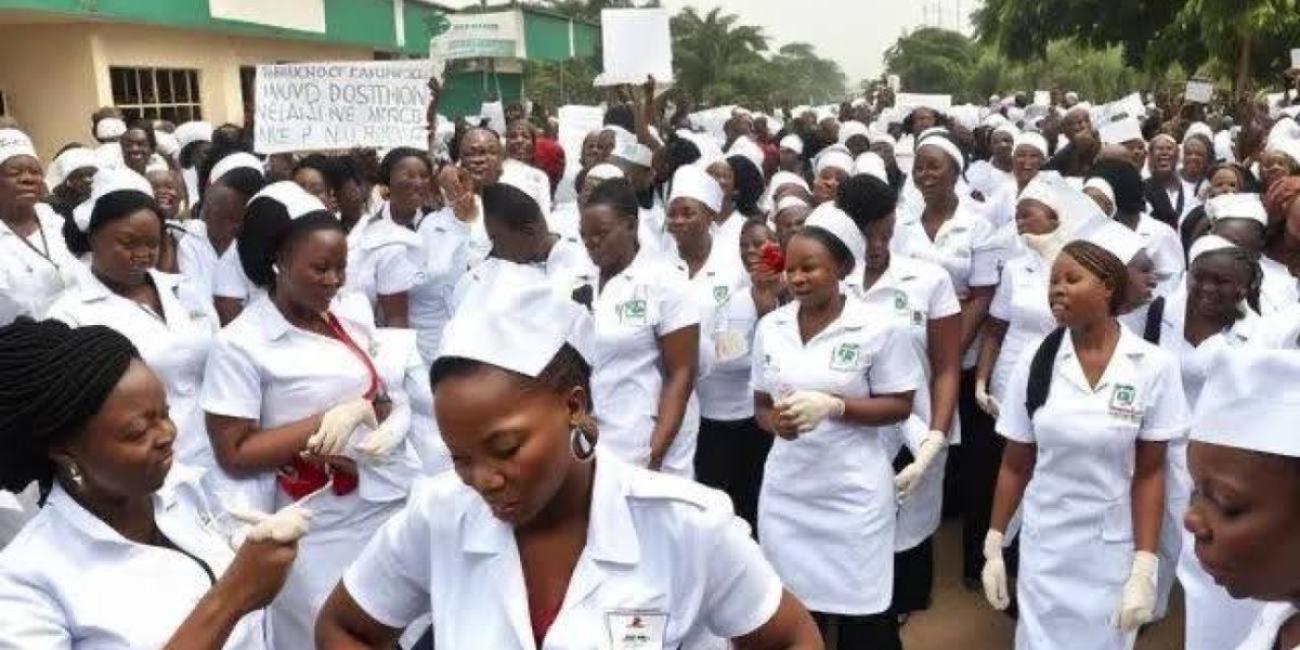 nurse forum on protest march in Lagos
