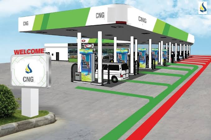 Compressed Natural Gas (CNG) station