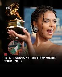 South African singer Tyla is to set off on a world tour promoting her new album