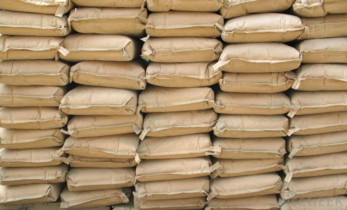 bags of cement.