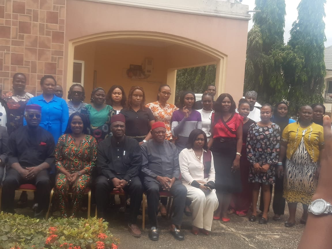 AT THE TRAINING oe STAFF AS HUMAN RIGHTS DEFENDERS AND ADVOCATES IN COMBATING ELDER ABUSE IN NIGERIA HELD AT NHRC COUNCIL CHAMBERS ON THE 4TH AUGUST, 2026.