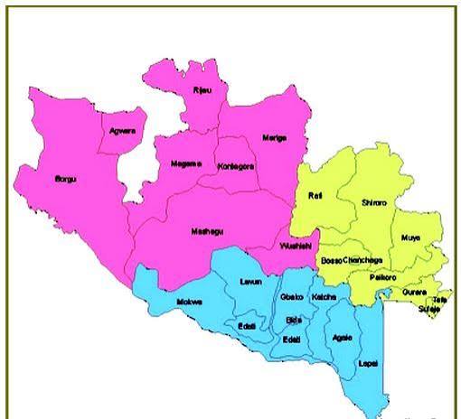 map of niger state