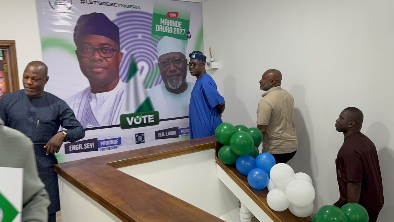 Makinde Begins Tour of APM Presidential Campaign Headquarters in Abuja