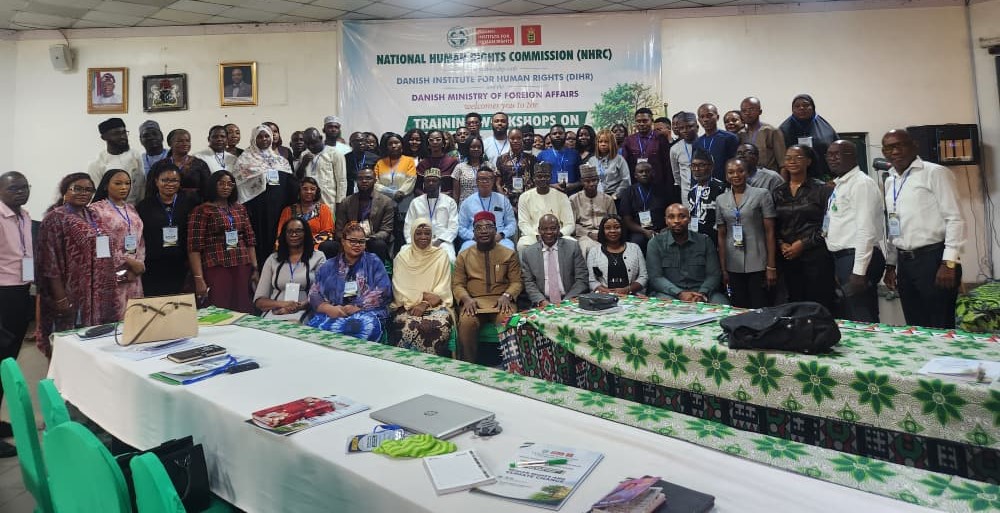 NHRC in partnership with Danish Institute for Human Rights and Danish ministry of Foreign Affairs organise a -three-day training for NHRC 's staff members on 'Human Rights and climate change.